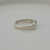 Sapphire signet ring