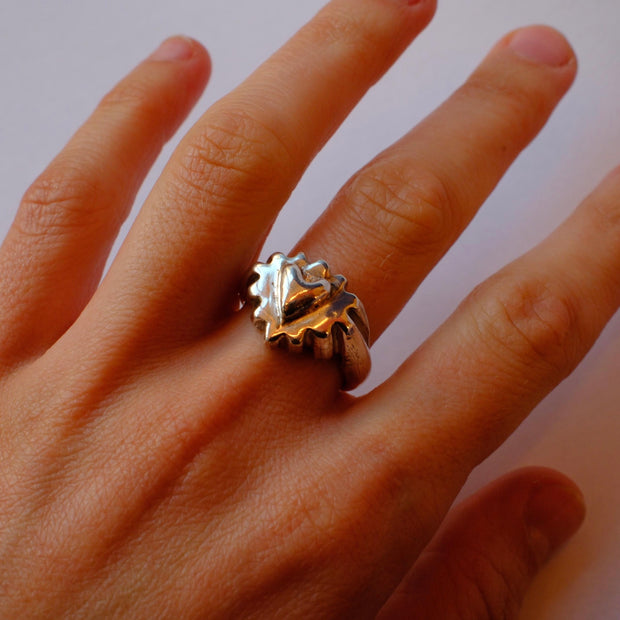 Chunky Heart Ring