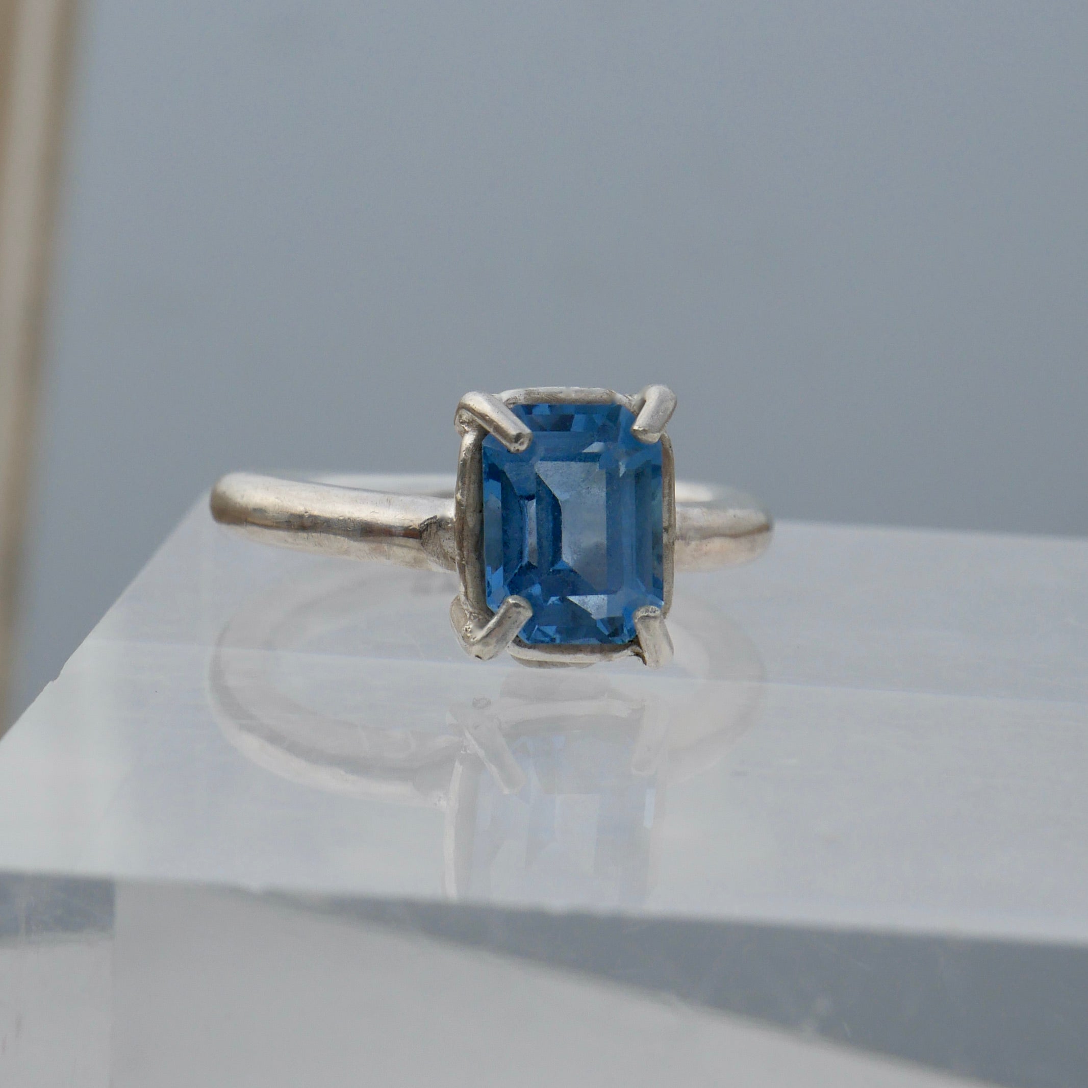 Square aquamarin